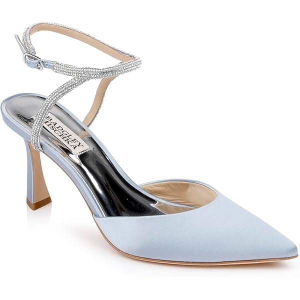 BADGLEY MISCHKA シルバー ハイヒールパンプス Amazon.com | Badgley Mischka Girls Dress Shoes - High Heel
